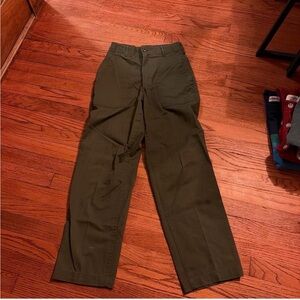 Olive Green Pants